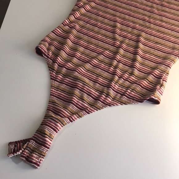 American apparel striped t-shirt bodysuit - Picture 4 of 6